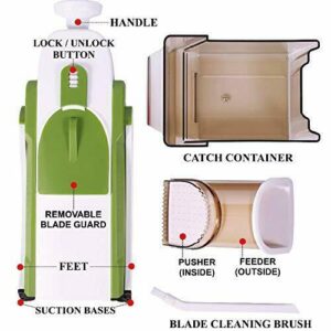 4-in-1 Vegetable Cutter: Adjustable, Multi-functional Kitchen Tool