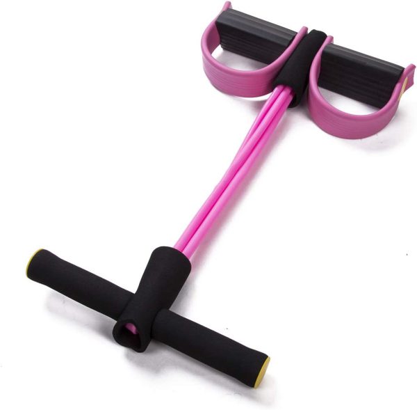 Pedal Resistance Band Set: Gym Workout Expander for Fitness