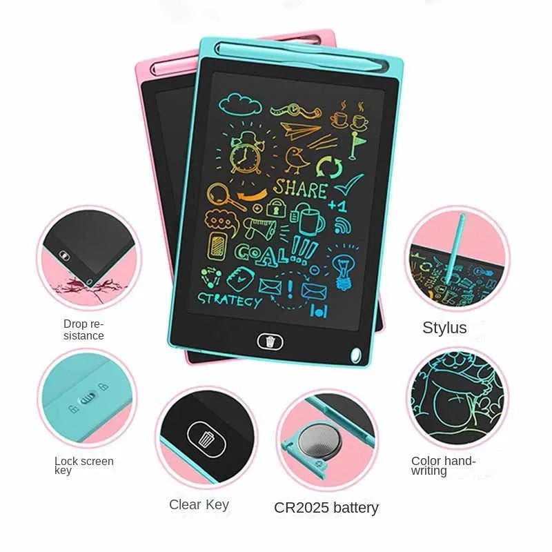 Kids' LCD Writing Tablet: Drawing, Graffiti, Sketchpad - Toy Gift