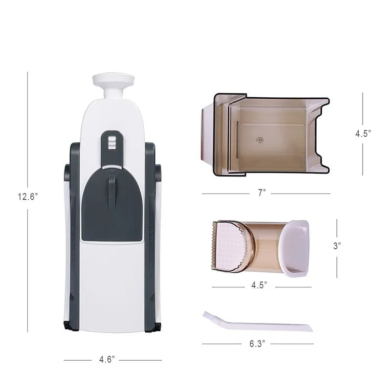 4-in-1 Vegetable Cutter: Adjustable, Multi-functional Kitchen Tool