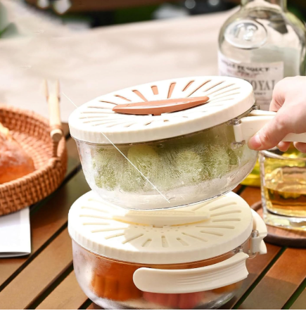 Foldable Drain Basket 2-in-1 Multipurpose & Smart