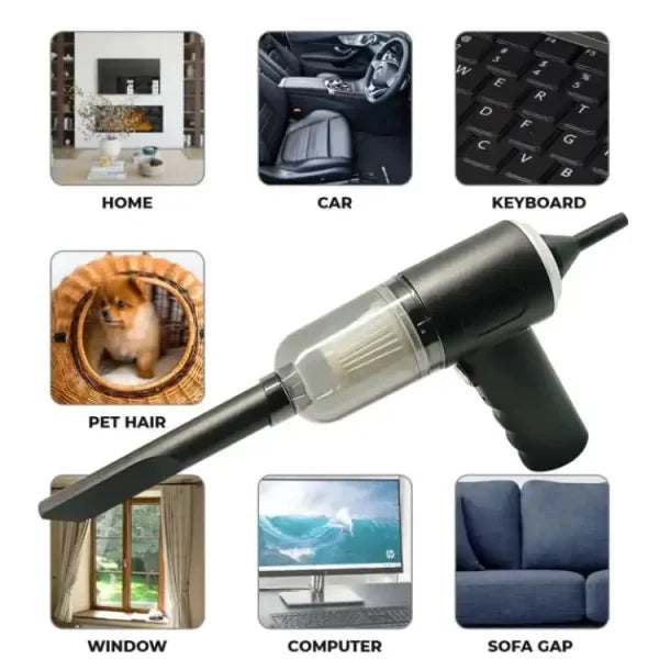 Explore 3-in-1 Cleaning: Wireless Vacuum, Duster, Blower