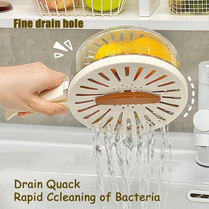 Foldable Drain Basket 2-in-1 Multipurpose & Smart