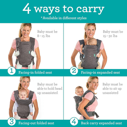 Stylish, Hands-Free Baby Carrier Belt for Comfort