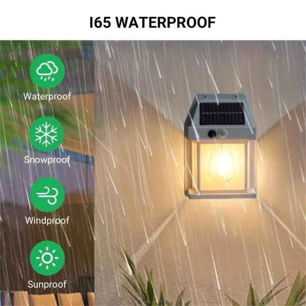 Solar Wall Lamp: Intelligent Induction, Waterproof