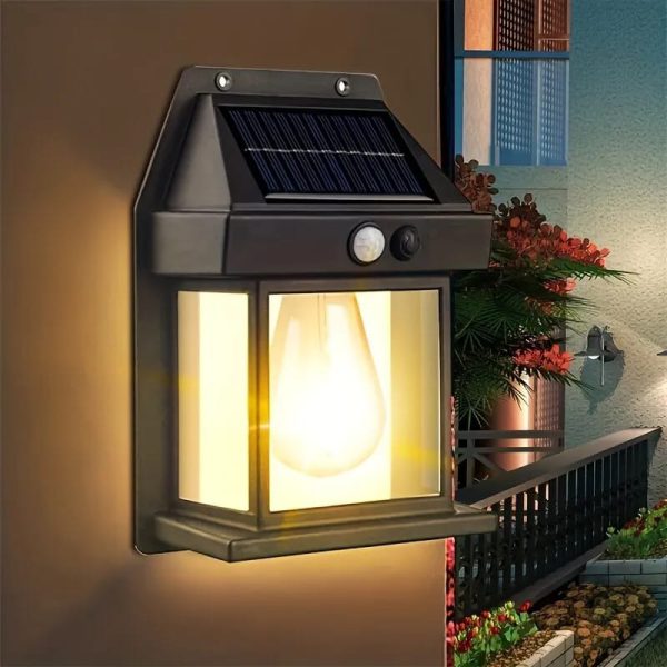 Solar Wall Lamp: Intelligent Induction, Waterproof