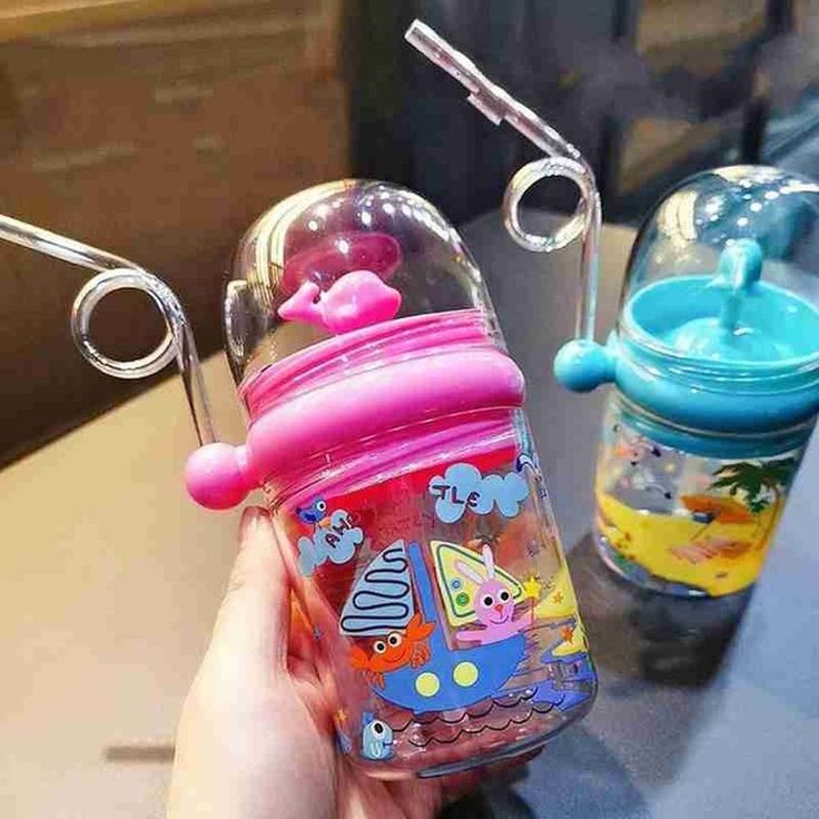 Baby Whale Water & Milk Cup.
