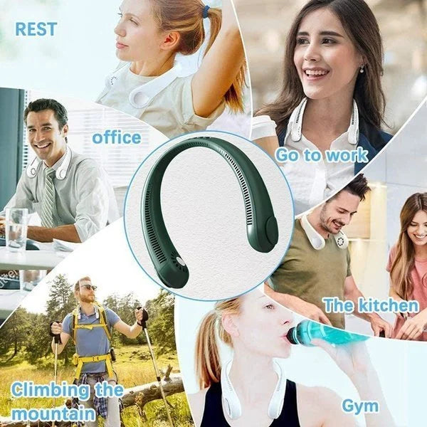 Portable Neck Fan | USB Rechargeable